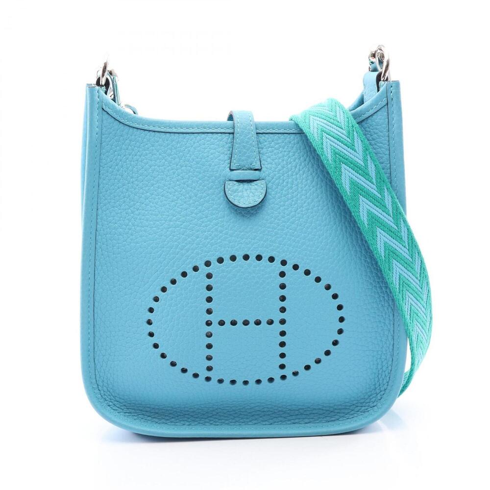 Hermes Evelyne TPM Amazon Shoulder Bag Handbag Leather Taurillon Clemence Wom...